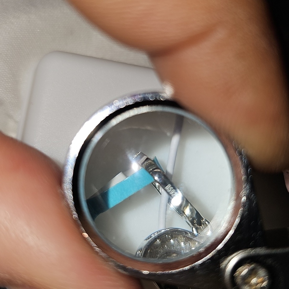 NWT Moissanite Heart Pendant - Picture 10 of 11
